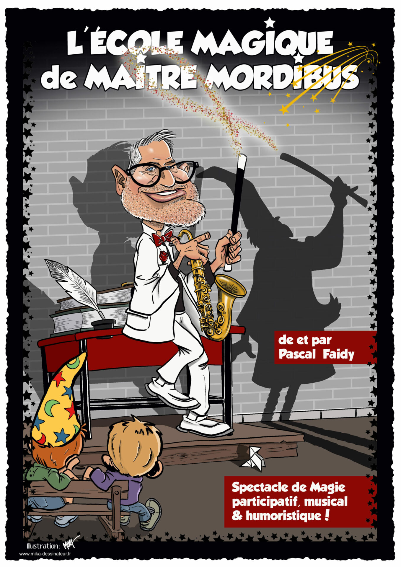 Affiche A3 L'école Magique Maitre Mordibus